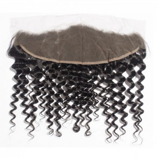 Maganda Rain Deep Curly 13"x4" Transparent Lace Frontal