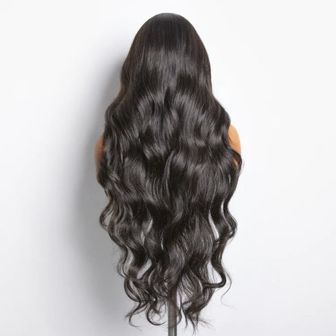 Maganda Rain HD Full Frontal Lace 200% Density Body Wave Glueless Wig
