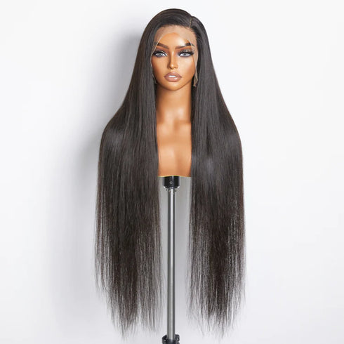 Maganda Rain HD 13x4 Full Frontal Lace 200% Density Straight Glueless Wig