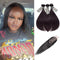 Maganda Rain Mink Straight 3 bundles with 2x6 HD lace closure