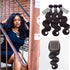 Maganda Rain Mink Body Wave 3 bundles with 5x5 HD lace closure