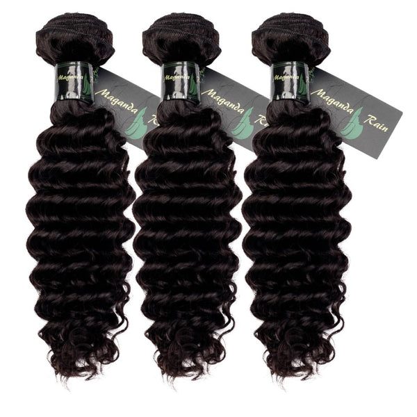 Maganda Rain Luxury Deep Curly 3 Bundle Deal