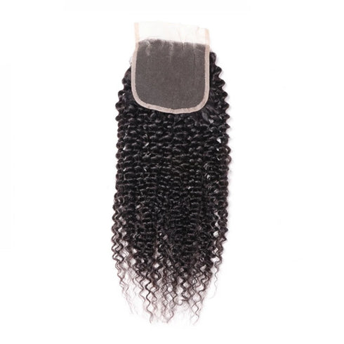 Maganda Rain Kinky Curly 4x4 Transparent Lace Closure