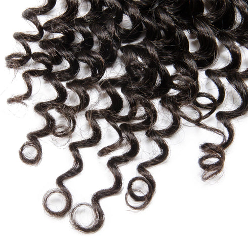 Maganda Rain Deep Curly 4x4 HD Lace Closure