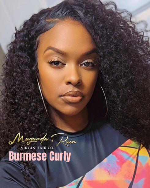 Maganda Rain Raw Burmese Curly Bundles | Premium Vietnamese Raw Hair