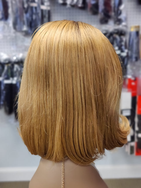 Maganda Rain 12" #T4/27 Straight Ready To Wear Headband Wig