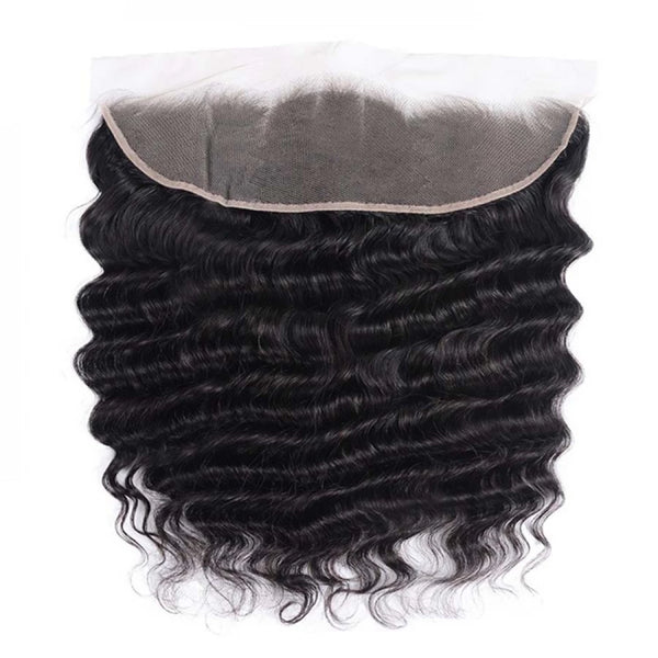 Maganda Rain Loose Deep Wave 13"x4" Transparent Lace Frontal