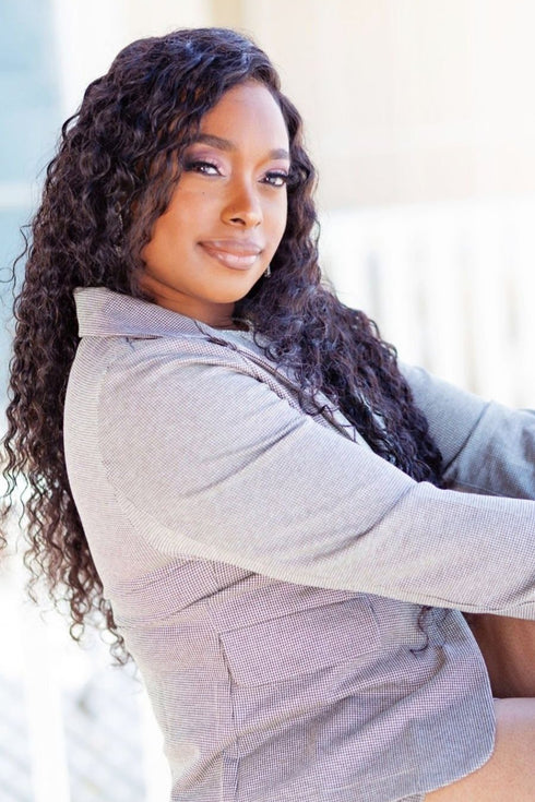 Maganda Rain 13x4 180% Density HD Lace Water Wave Wig