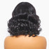 Maganda Rain 12" Natural Black Short Loose Wave Lace Bob with Bangs