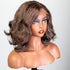 Maganda Rain 12 Inches Salt & Pepper Loose Wave Closure Glueless Wig