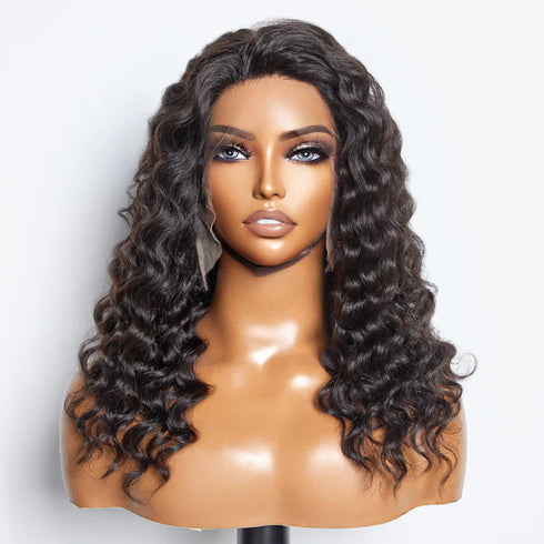 Maganda Rain 13x4 Transparent Lace Loose Deep Wave Wig