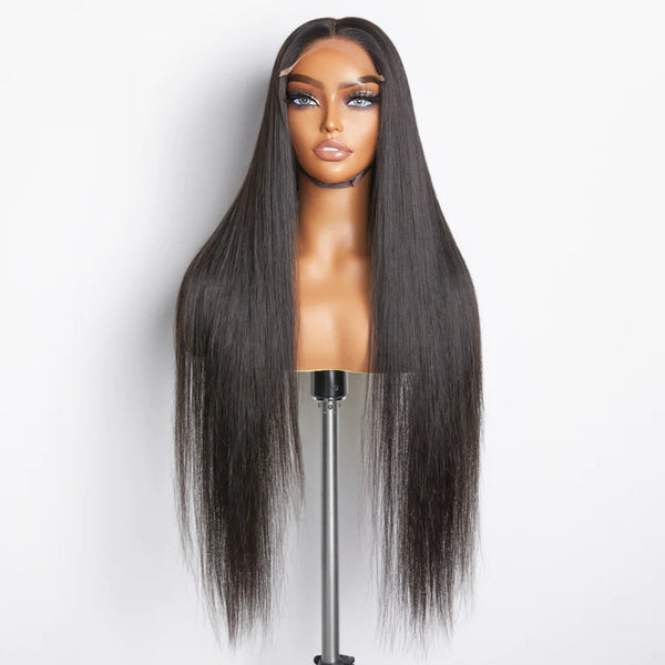 Maganda Rain 180% Density 5x5 Lace Closure Straight Glueless Wig