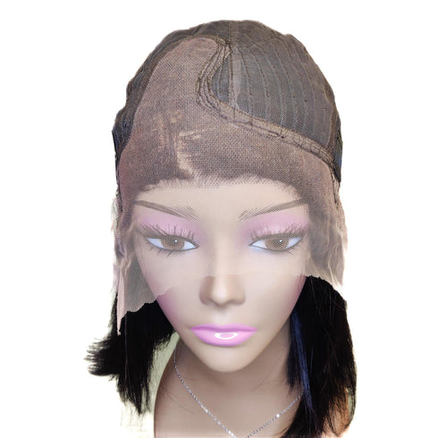 Maganda Rain 13x4 HD Lace Straight C-Part Bob Wig