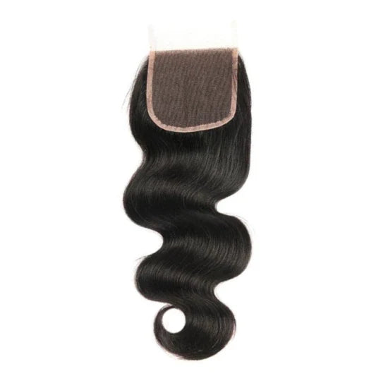 Maganda Rain Brazilian Body Wave 4x4 Transparent Lace Closure