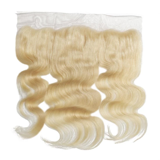 Maganda Rain #613 Blonde Body Wave Transparent Lace Frontal
