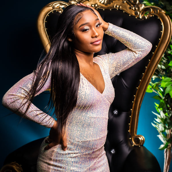 Maganda Rain 13x4 Transparent Lace Straight Wig