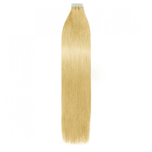 Glatte #613 Hellblond Remy Tape-In Extensions