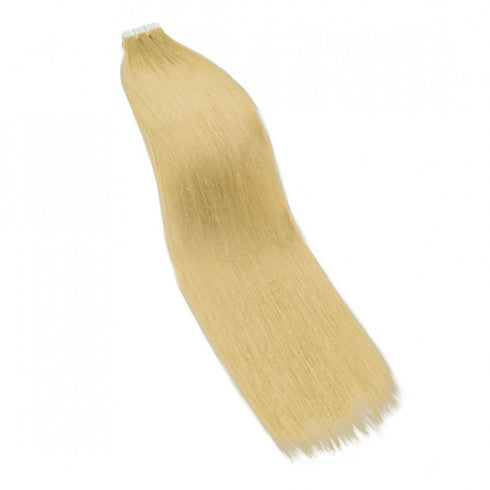 Glatte #613 Hellblond Remy Tape-In Extensions
