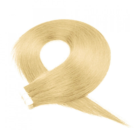 Glatte #613 Hellblond Remy Tape-In Extensions